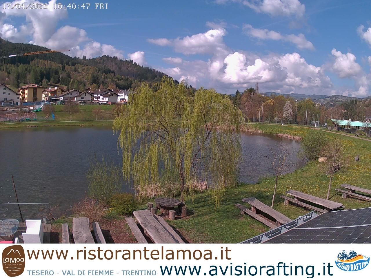 Tesero Webcam - www.ristorantelamoa.it